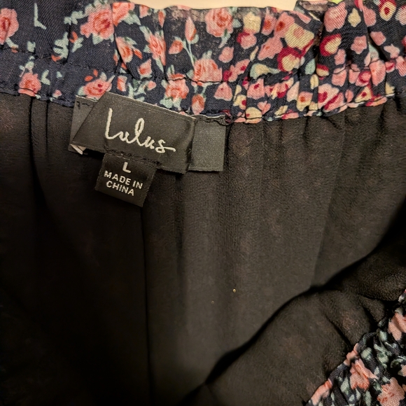 Lulu's Multicolor Off-Shoulder Maxi Dress - Picture 5 of 6